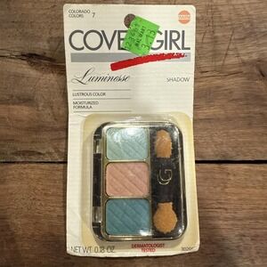 Cover‎ Girl Eyeshadow Luminesse Colorado 7 Eye Shadow  Trio VTG NOS New Sealed